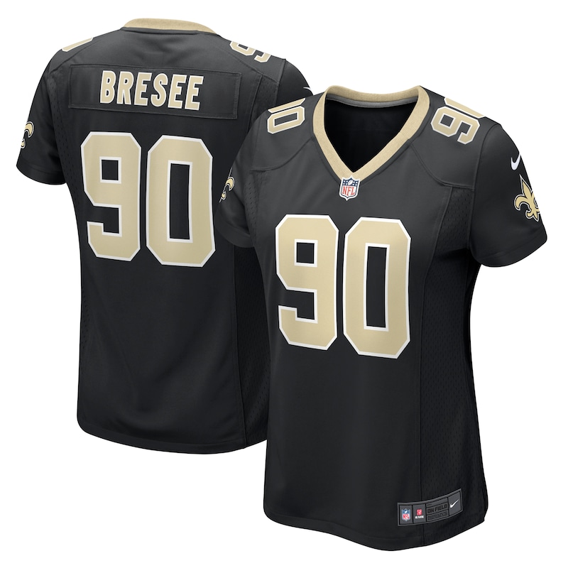 None Bryan Bresee NO Saints Retro Officially Licensed Jersey