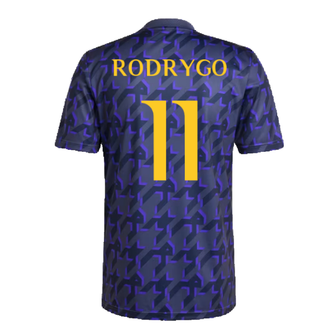 Rodrygo 11 Real Madrid A Team Professional Grade Home Pro Shirt
