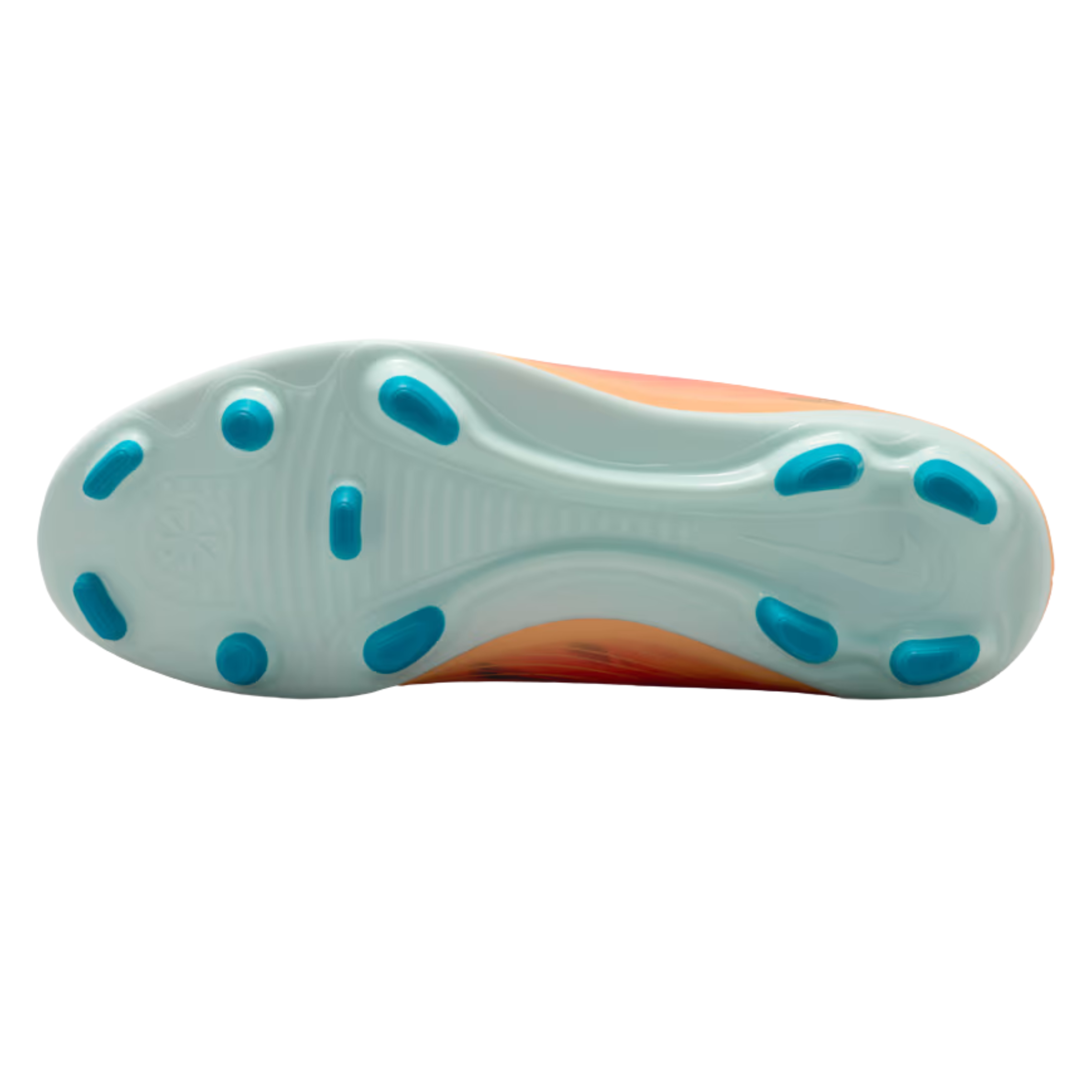 Nike Youth Junior Superfly 10 Club Kylian Mbappé Firm/Multi Ground Soccer Cleats (Melon Tint/Neo Turq/Igloo)