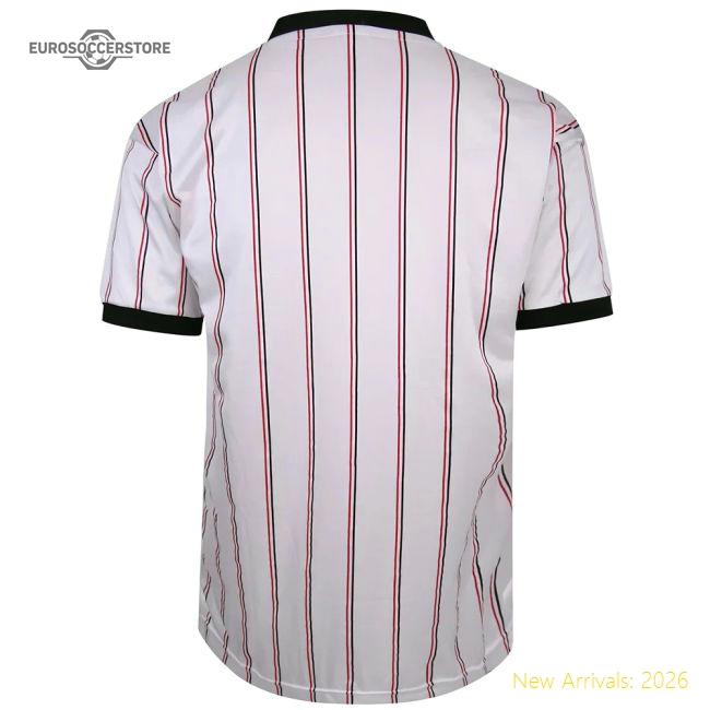 Man City Soccer Jerseys 1982 Away Jersey Shirt Football Fan Apparel