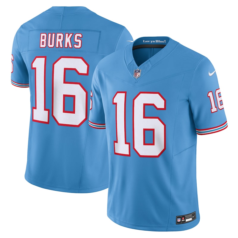 None Treylon Burks TEN Titans Modern Budget-Friendly Jersey Game Day W