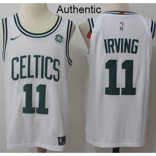 Elite Collection Boston Celtics Kyrie #11 NBA Authentic Jersey