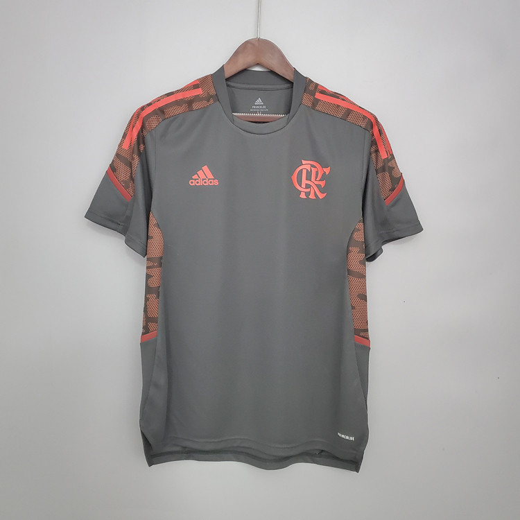 CR Flamengo Soccer Shirt Jersey 21-22 Black Training Football Shirt -