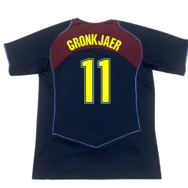 Atletico Madrid 2004-05 Away Shirt ((Good) XL) (Gronkjaer 11)