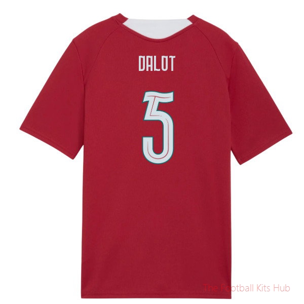 2026-2027 Portugal Training Jersey (Red) - Kids (Dalot 5)