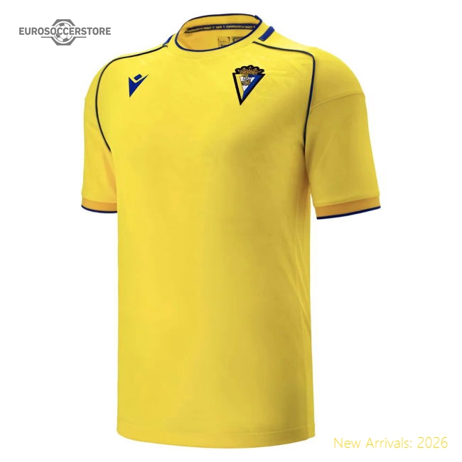 Elite 2025-2026 Cadiz Main Jersey (your Name) - Supporter Edition