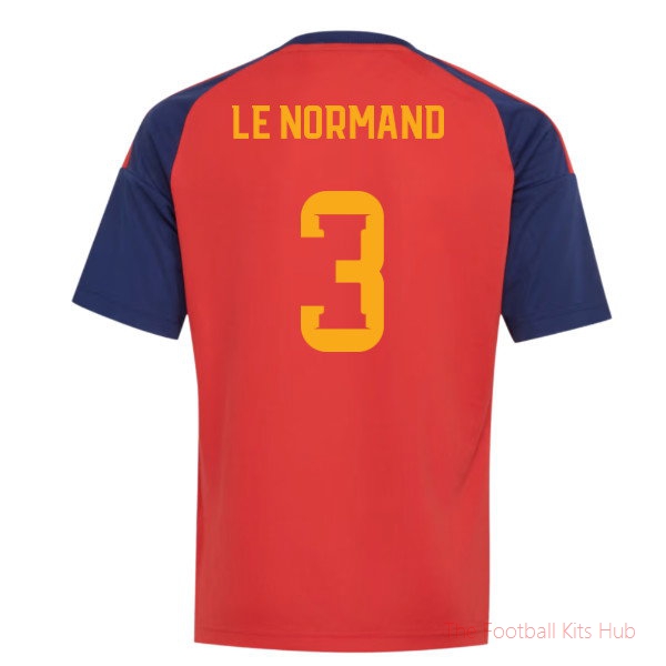 [LK] 2026/27 Spain Home Jersey (Kids) (Le Normand 3) Jersey