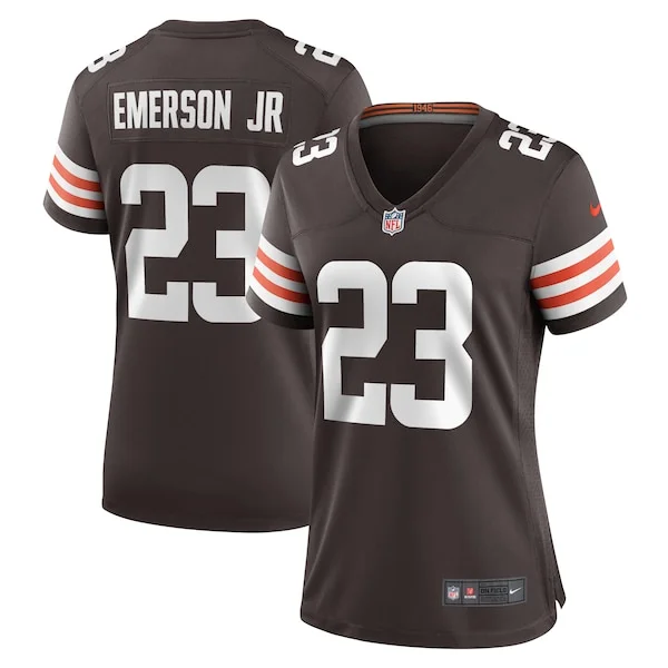 None Martin Emerson Game Jersey - Brown | NFL Player Jersey | NFL Foot