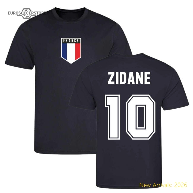 Zidane France Training Jersey (Navy)
