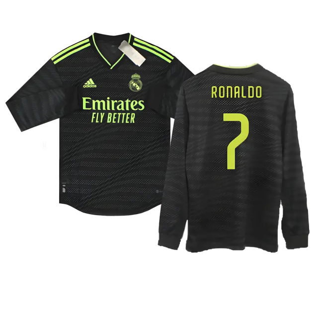 Real Madrid Authentic Long Sleeve Third Shirt 2022-2023 edition