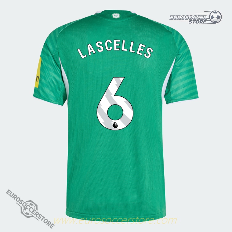 Newcastle United 25-26 Away Player Version Jersey - LASCELLES 6