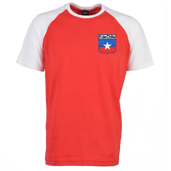 Athletic Chile 2018 Raglan Retro Football Shirt Authentic