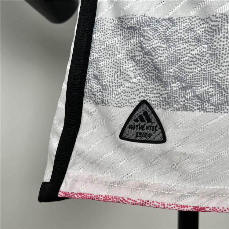 2324 Juventus Football Shirt Away White Soccer Jersey Authentic