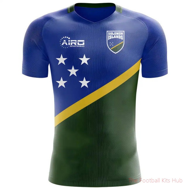 2025-2026 Solomon Islands Home Concept Football Shirt - Womens