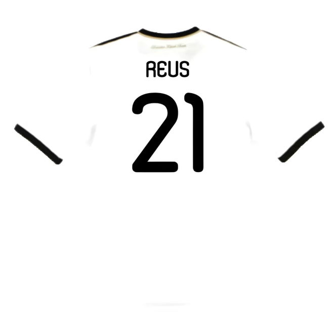 Match Worn Style Germany Home Elite Kit 2010-2011 (REUS 21)