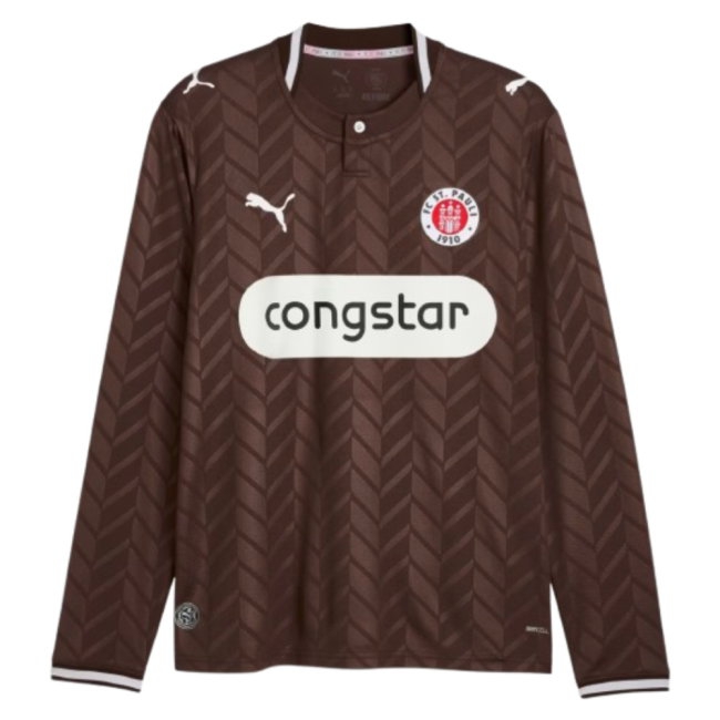 [DDJ] 2026-2027 St Pauli Long Sleeve Home Shirt