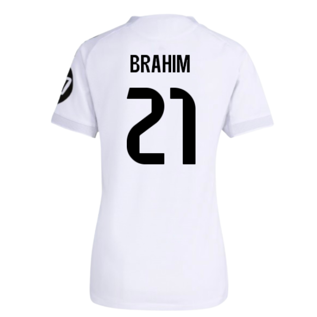2025-2026 Madrid Real Madrid Home Kit Shirt (Womens) (Brahim 21)