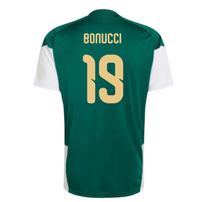 Bonucci 19 Italy Soccer Team Collectible Training Limited Shirt