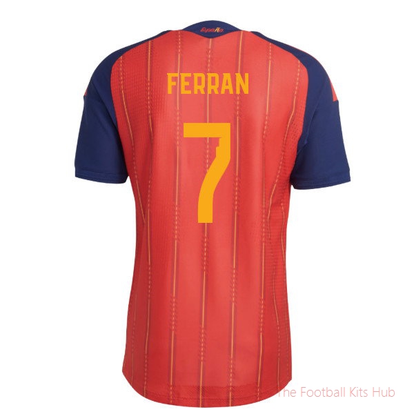 [EFS] 2026/27 Spain Authentic Home Shirt (Ferran 7)