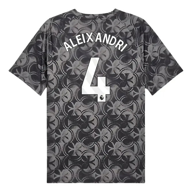 2025-2026 Man City Warm Up Jersey (Black) (Aleixandri 4)