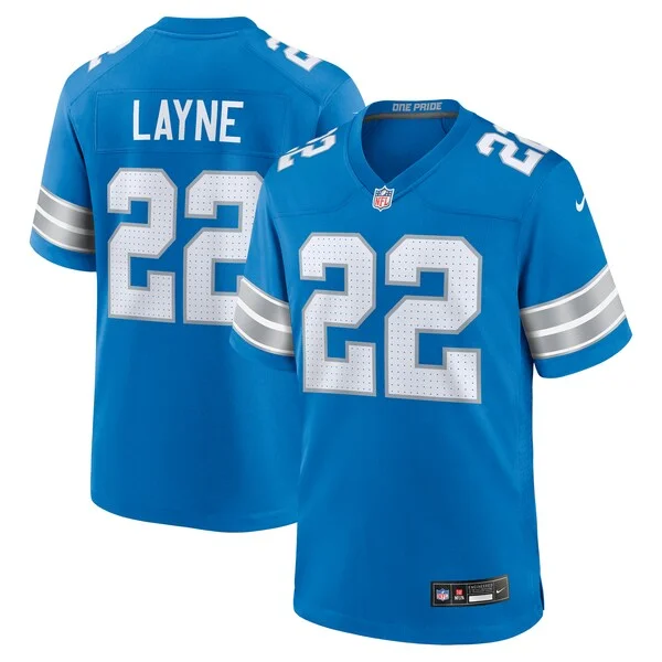 Performance None Game Jersey - Premium Blue NFL Fan Jersey | Game D...