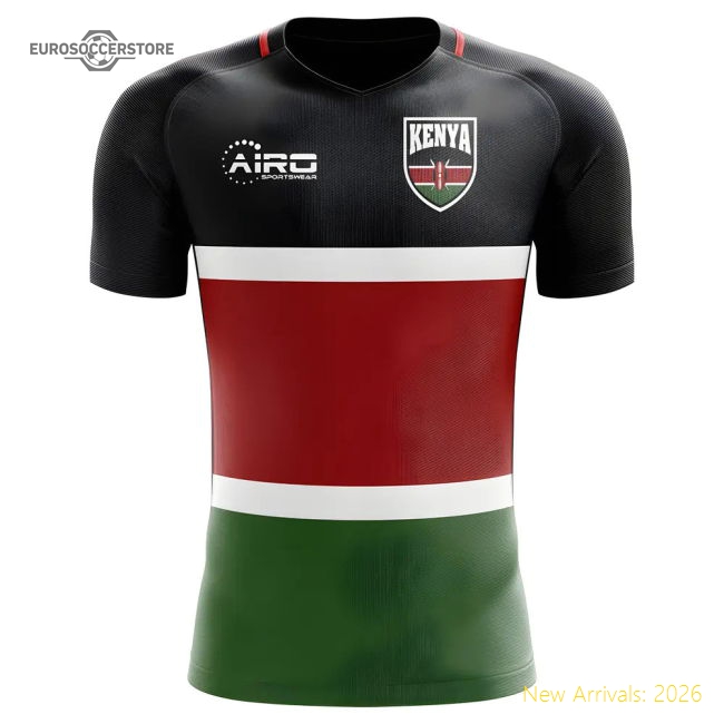 2025-2026 Kenya Home Concept Football Shirt - Womens