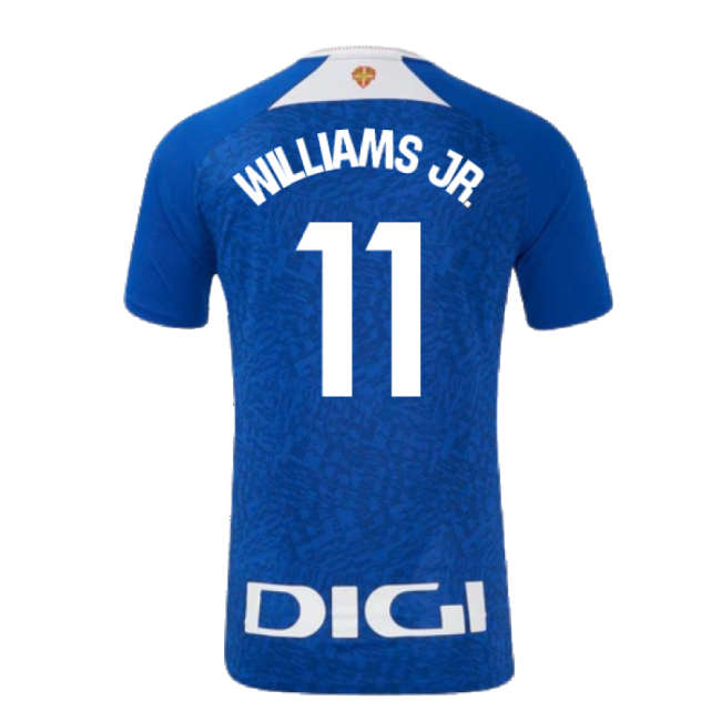 Popular 2024-2025 Athletic Bilbao Away Shirt (Williams Jr. 11)