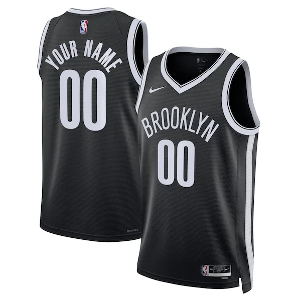 Brooklyn Nets BKN Swingman Jersey - top-tier classic - Black