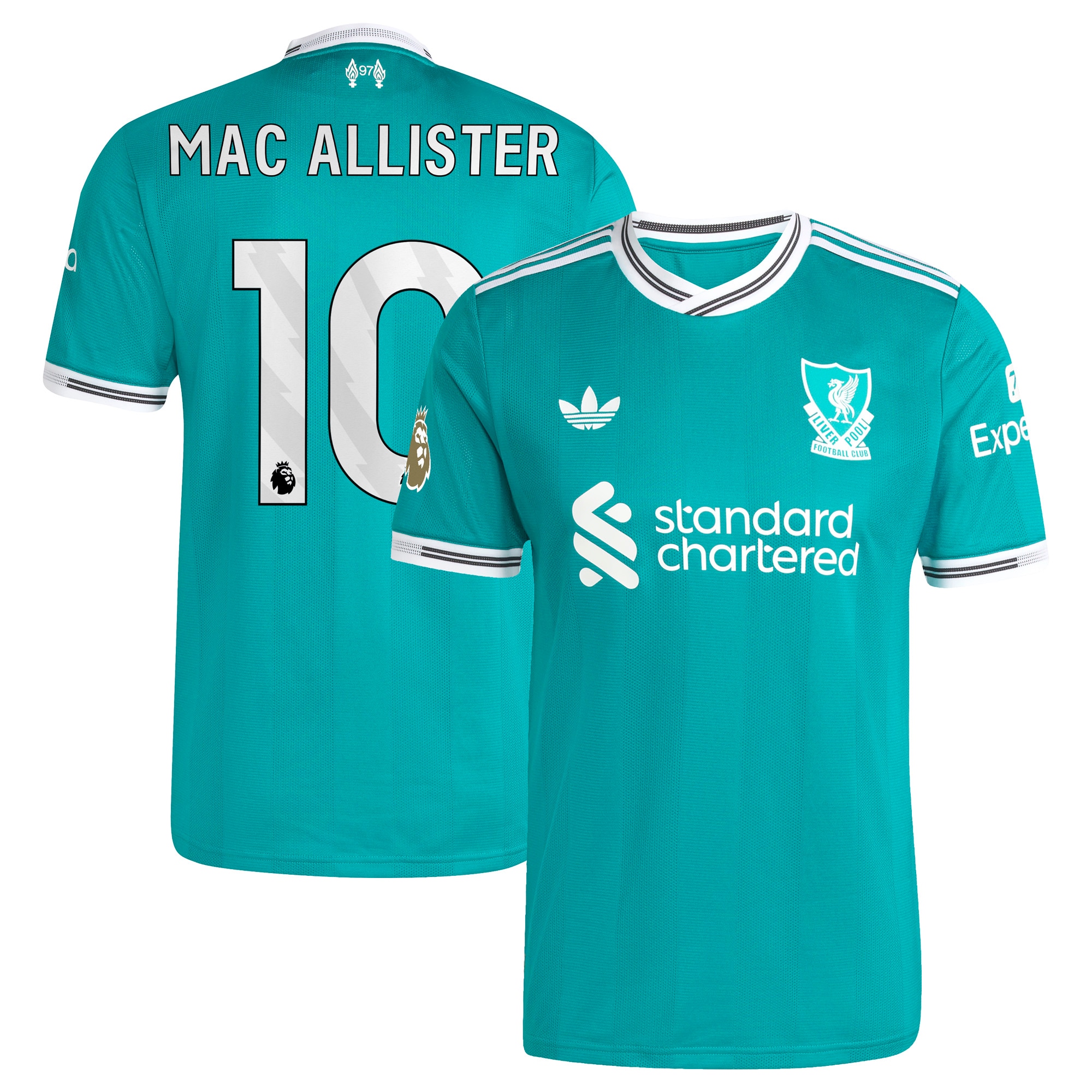 [SJH] Alexis Mac Allister Liverpool 2025/26 Third Authentic Player Jersey - Green