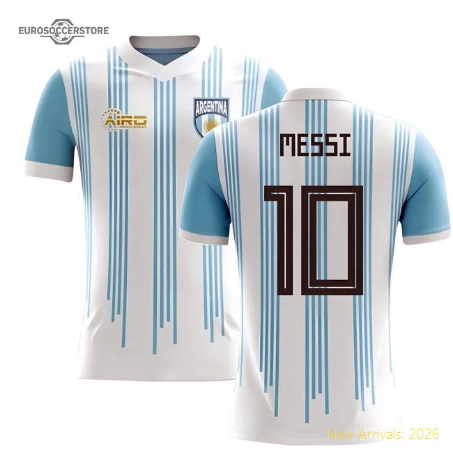 High-performance Messi Argentina Jersey - Polyester Vintage