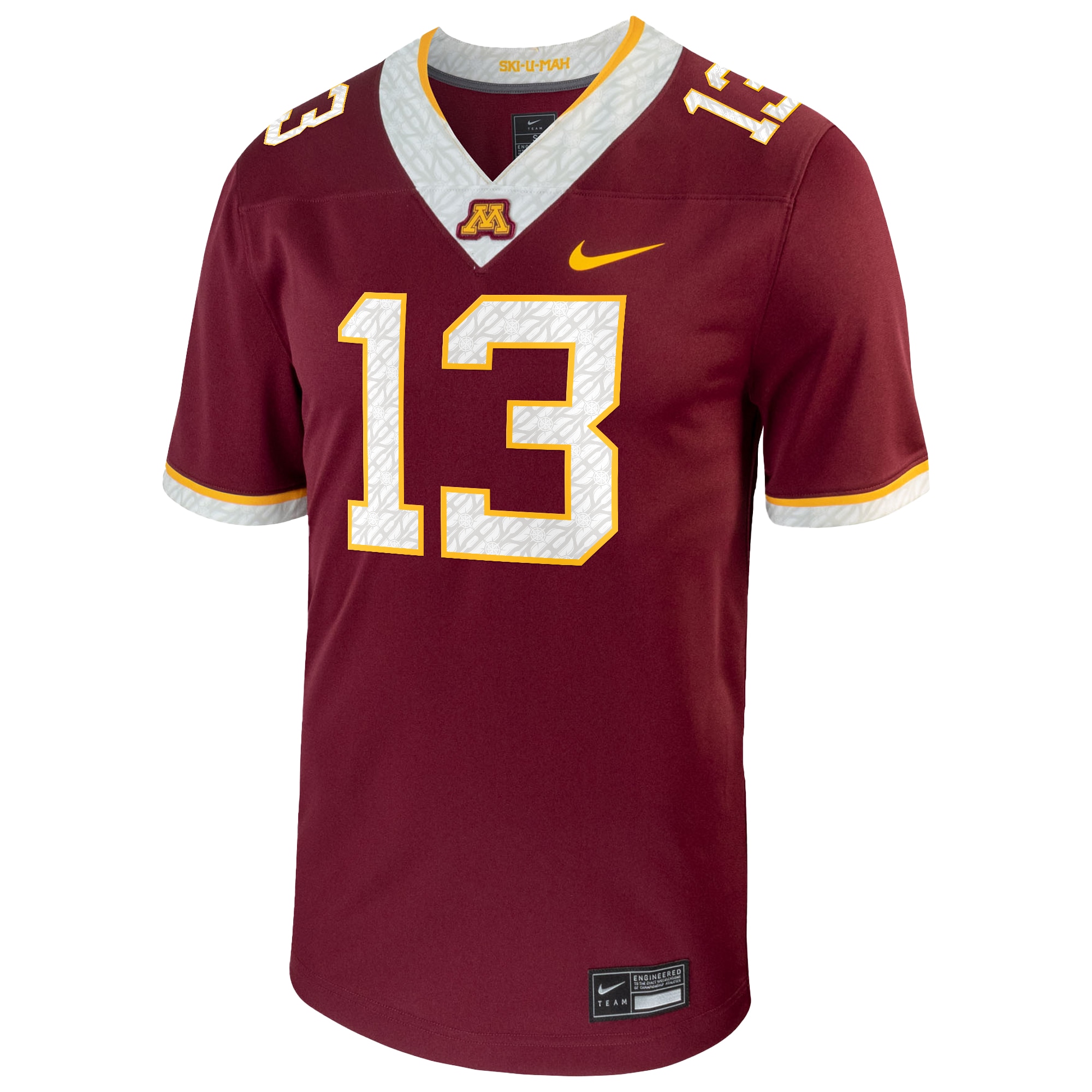 [DDG] Rashod Bateman Minnesota Golden Gophers Player Game Jersey - Maroon