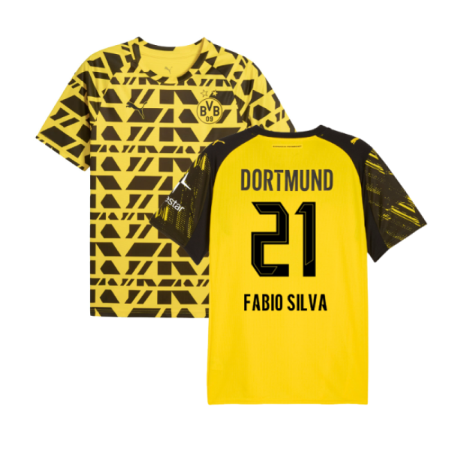 2025-2026 BVB Sleek Jersey (Yellow) Quick Dry Moisture Wicking