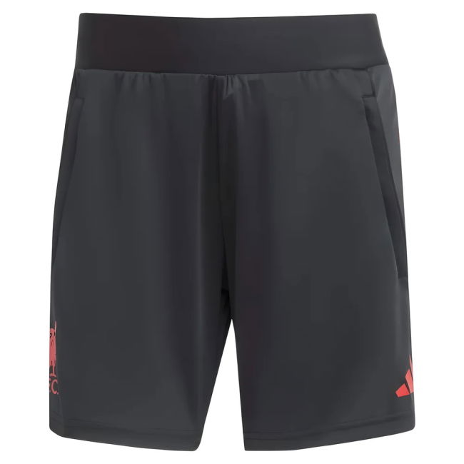 2025-2026 Liverpool Training Shorts (Black) - Kids
