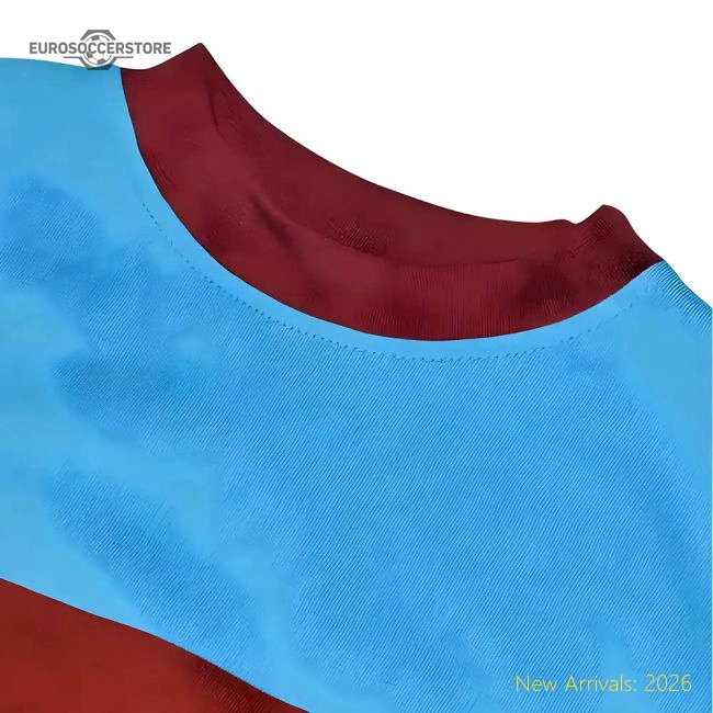 Official West Ham- Thames Iron Works 1960s Away Retro Football Shirt