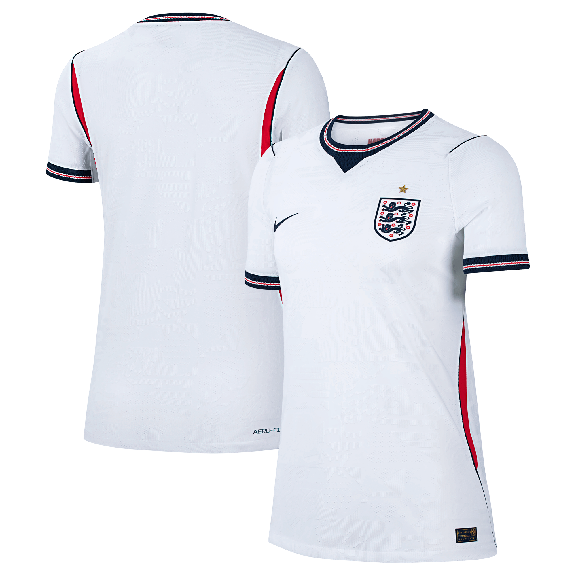 [JED] Youth England National Team Women's 2026 Home Match Authentic Jersey - White