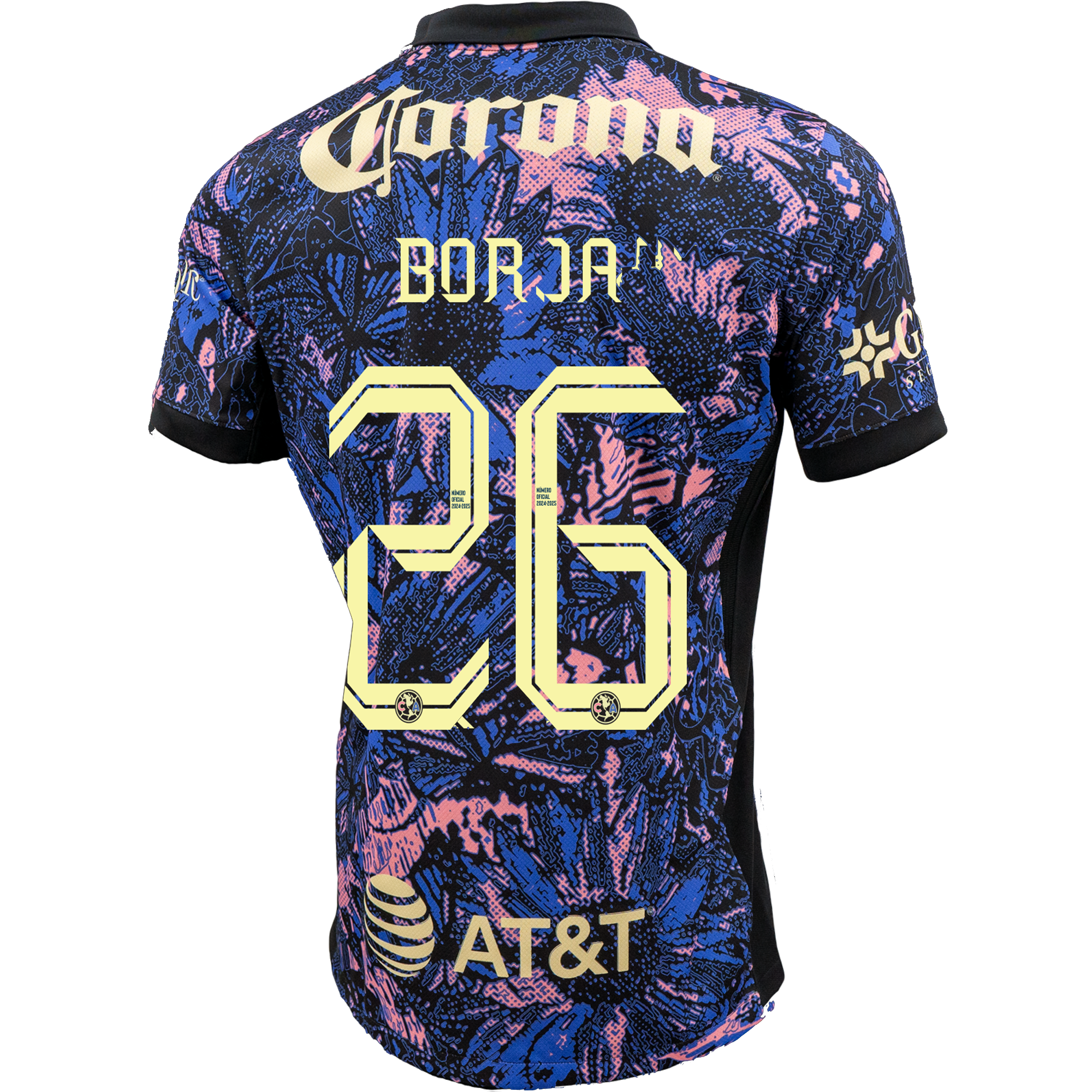 Club America Borja 2024-2025 UCL Third Jersey – Authentic Shirt
