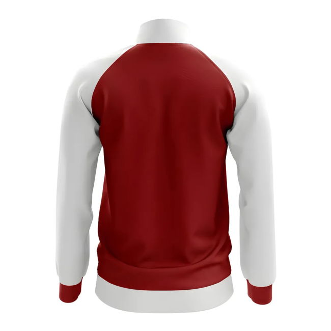 Athletic Tonga Concept Football Track Jacket (Red) Match