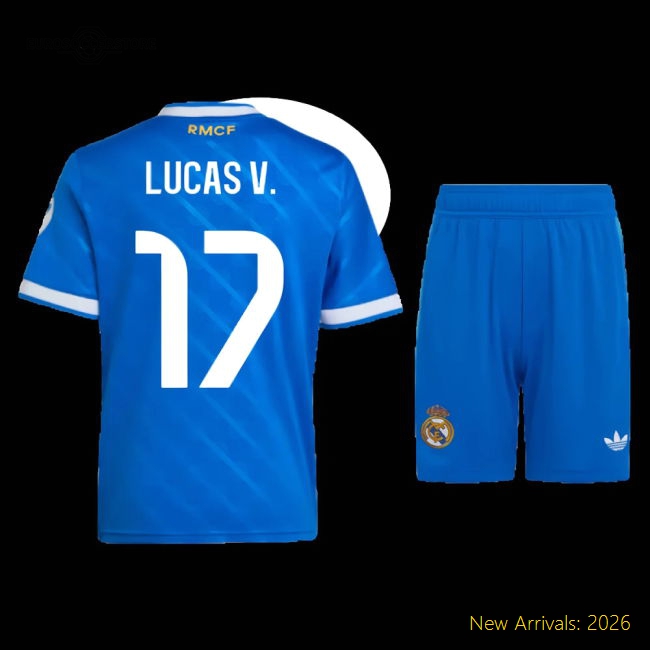 2025-2026 Real Madrid Third Mini Kit (Lucas V. 17)
