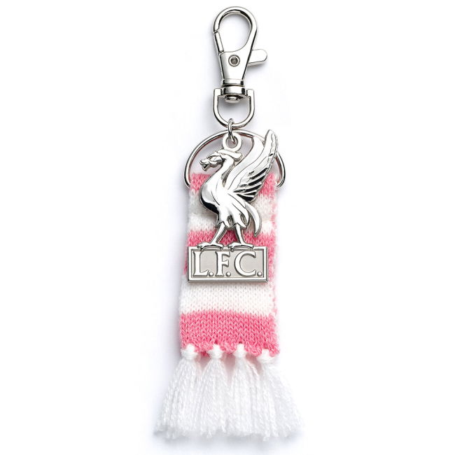 Liverpool FC Pink Bar Scarf Bag Charm (Collector's Item)