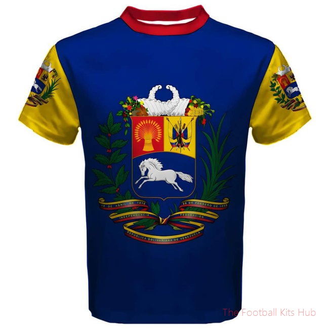 Venezuela Coat of Arms Sublimated Sports Jersey