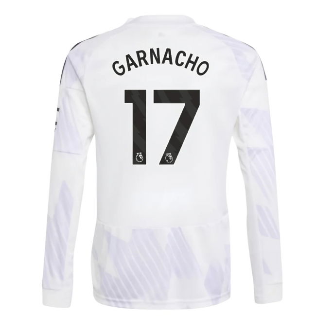 Kids Professional Man Utd 2025-2026 Away Uniform (Garnacho 17)