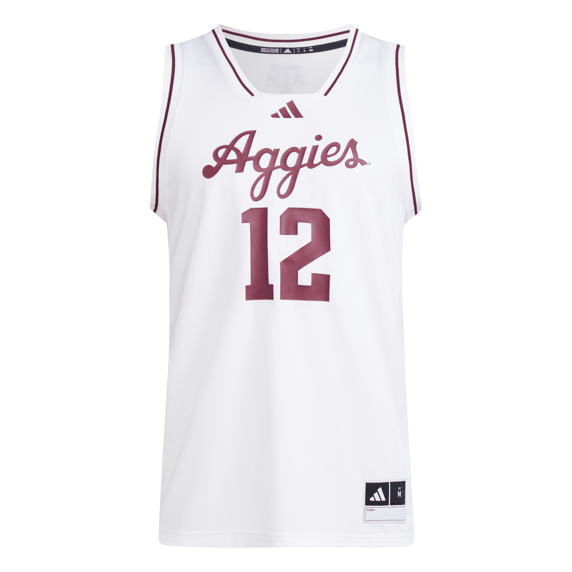 [DDG] Texas A&M Aggies Replica Swingman Jersey - White