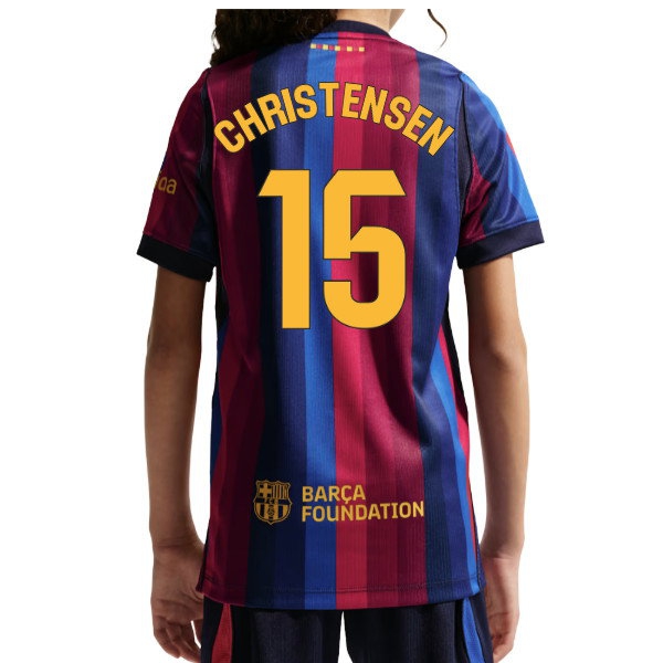 [JED] 2026-2027 Barcelona Home Shirt (Kids) (Christensen 15)