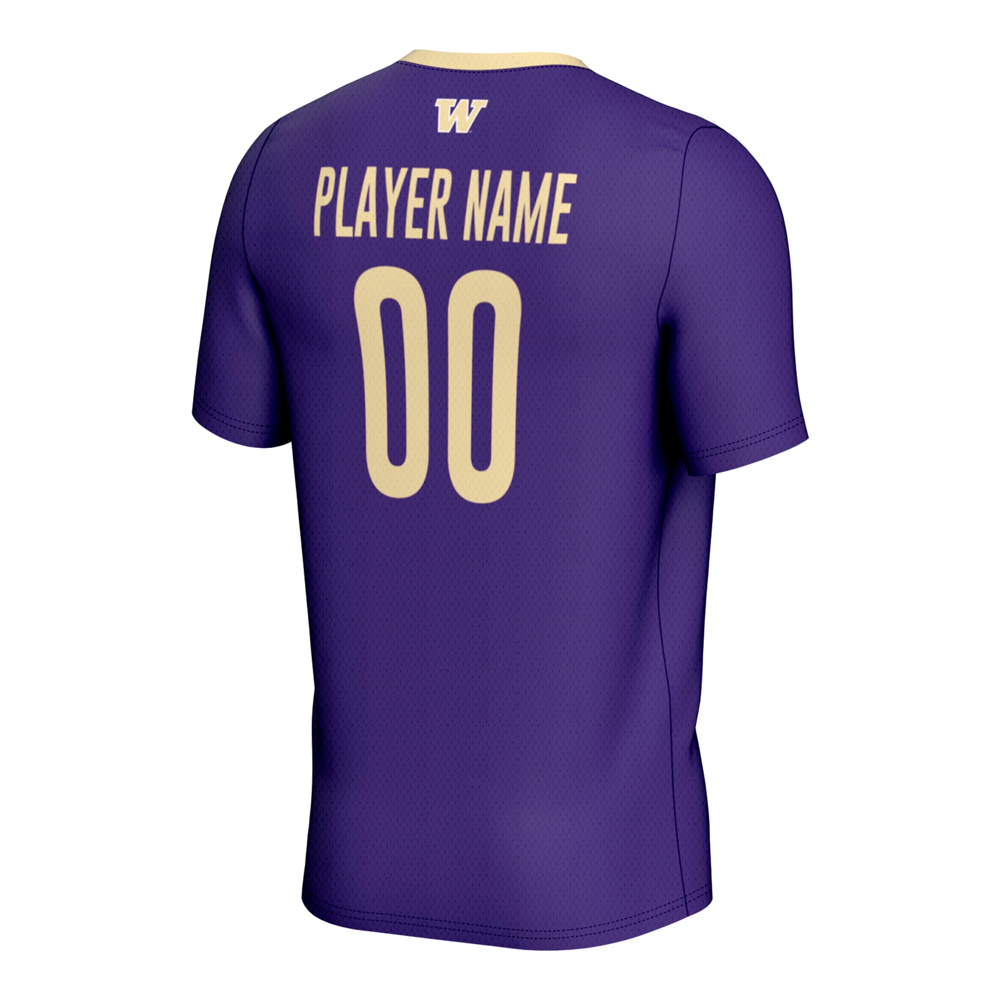 Washington Huskies GameDay Greats Youth Lightweight Pick-A-Player NIL Men's Soccer Jersey Purple