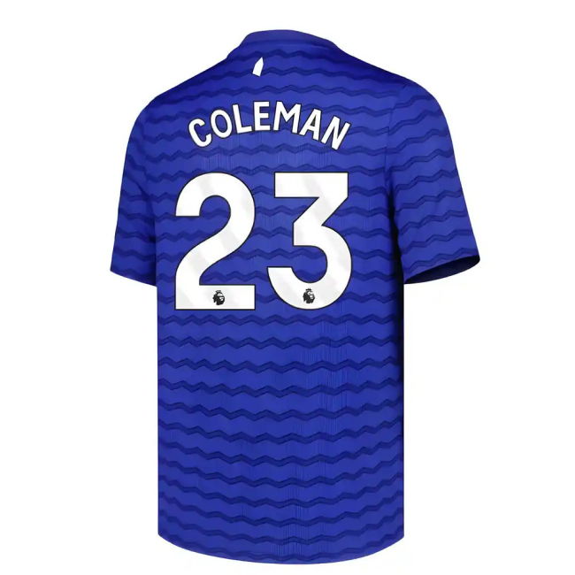 Avid Everton Everton Home Shirt Kids Coleman #23 Match Quality Mod...