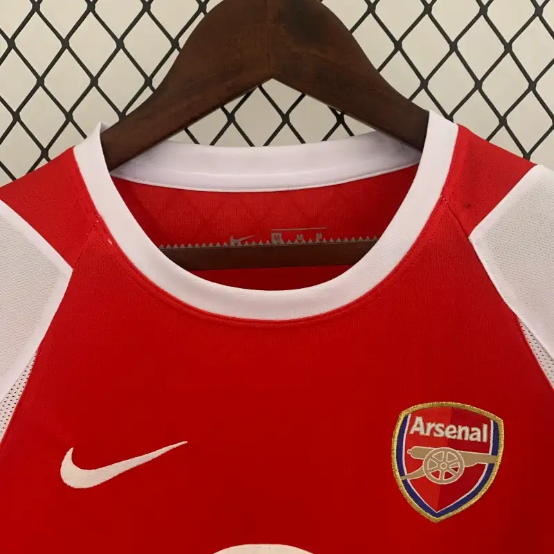 2002-2004 Arsenal Long Sleeve Jersey retro kit