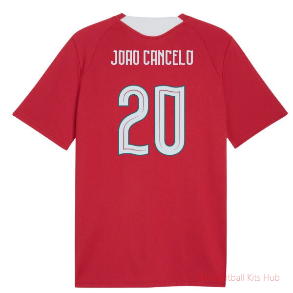 [JED] 2026/27 Portugal Training Jersey (Red) (Joao Cancelo 20)