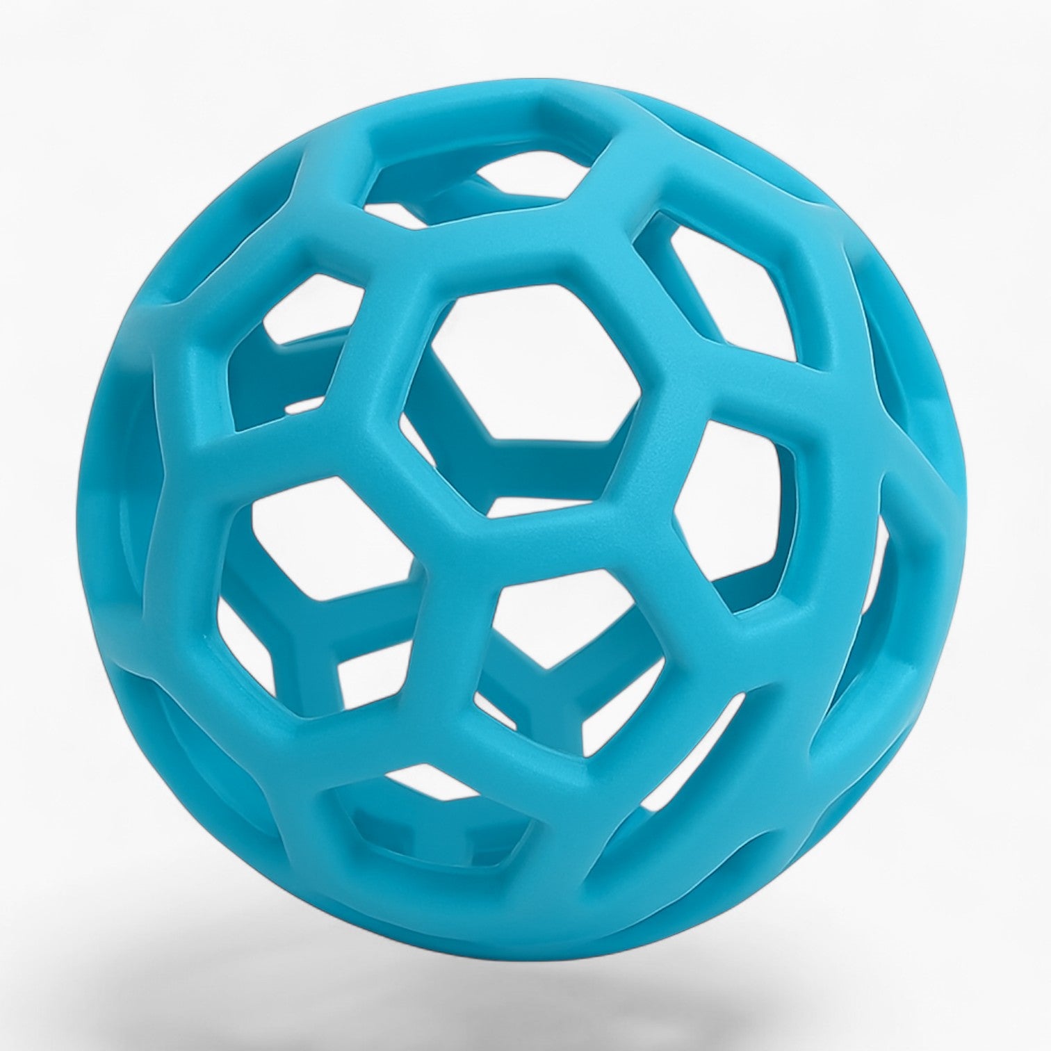 French Bulldog Bellybo Frenchie Ball Toy – Safe Rubber Geometric Bell