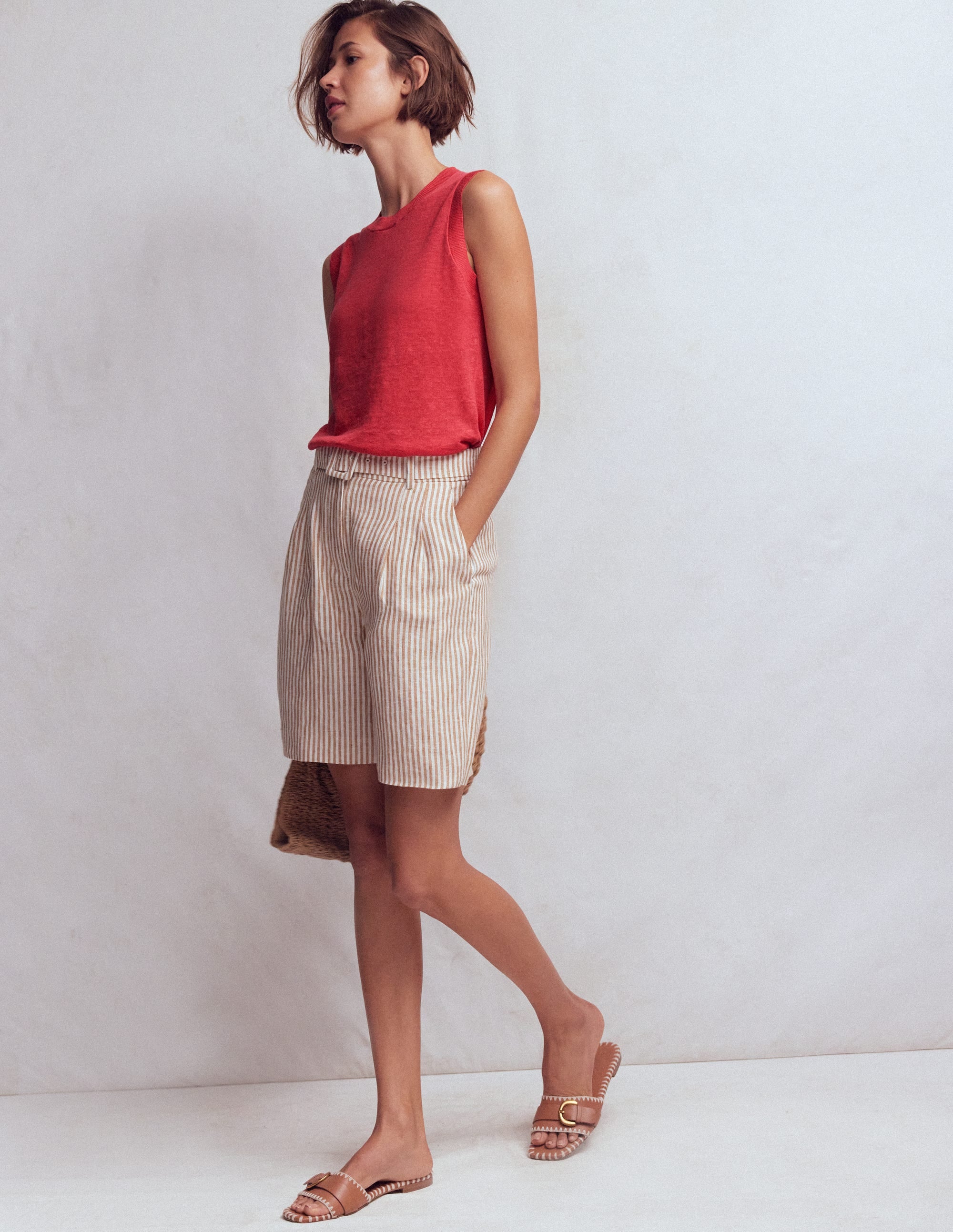 Agnes Linen Tank