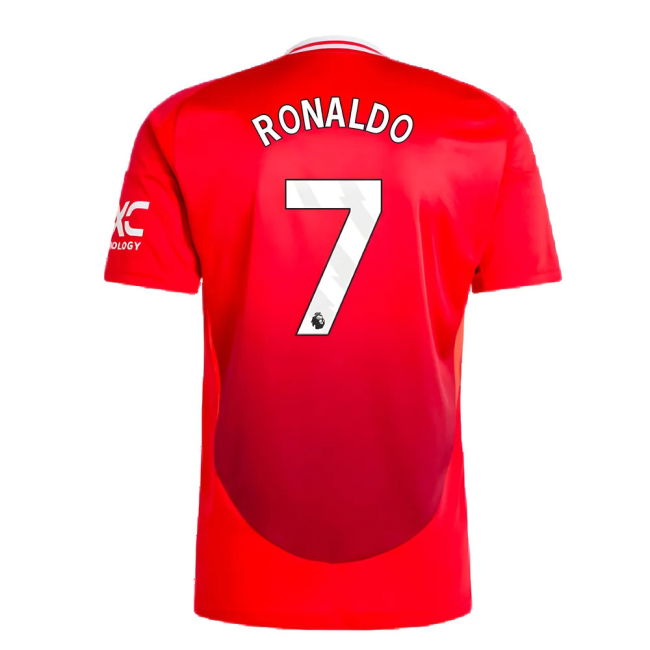 2024-2025 Man Utd Home Shirt (Ronaldo 7)